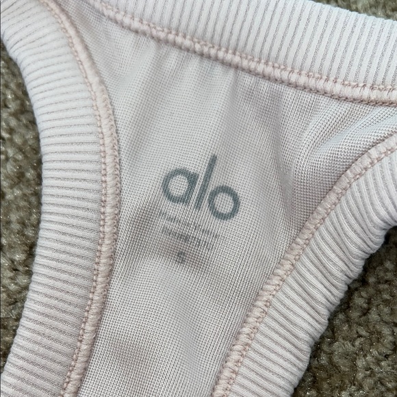 ALO Yoga Ribbed Racerback Tank - Picture 4 of 4